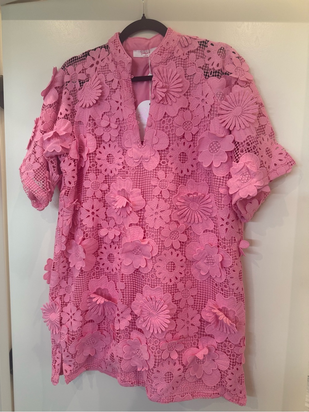 BuddyLove Lulu Mini Dress - Pink Punch - Picture 2 of 6